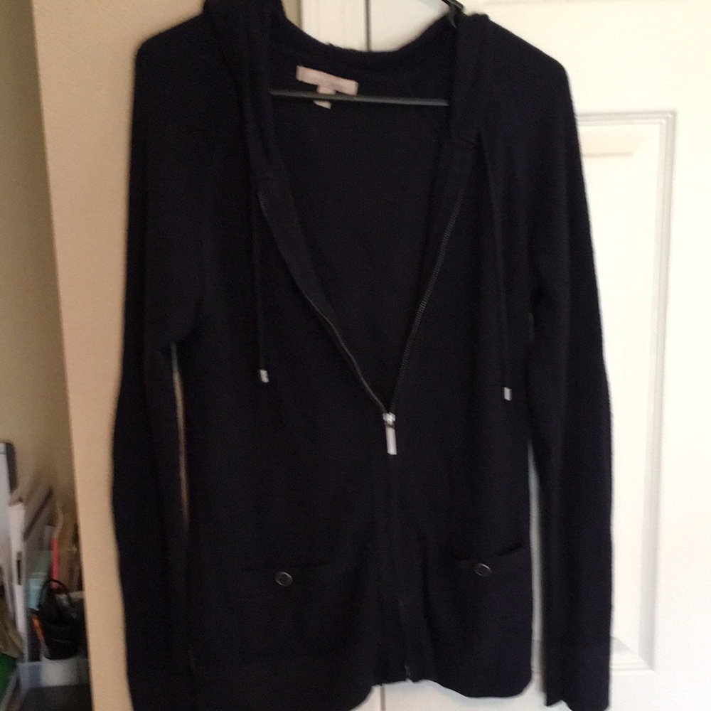 BR Navy Zip up Hoodie